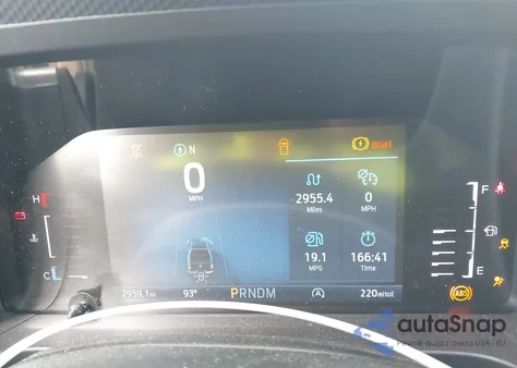 2025 Ford Ranger Xlt z USA, uszkodzony, nr VIN 1FTER4HH1SLE17125